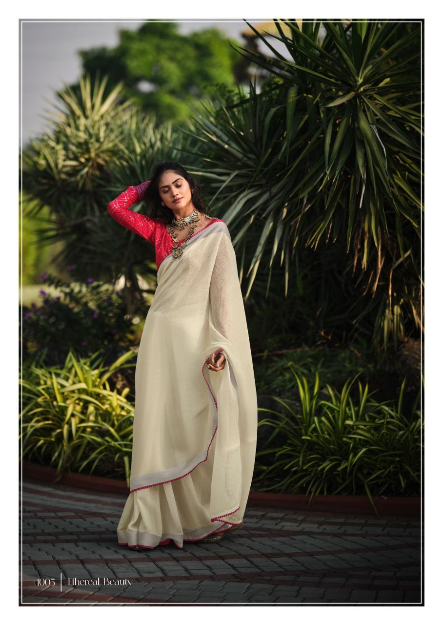 Abhilasha Vol 2 By Kashvi Linen Silk Party Wear Sarees Orders In India