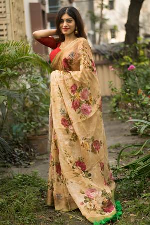 Nimki 7 Designer Stylish Fancy Wear Digital Printed Saree Collection