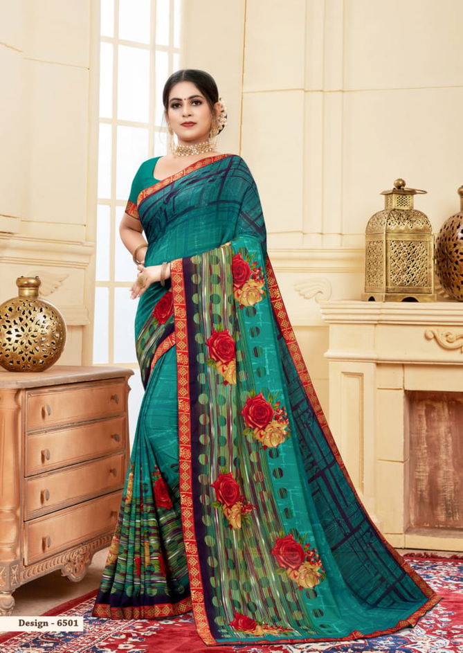 Dilnashee 22 Rennial Latest fancy Designer Regular Wear Printed Saree Collection
