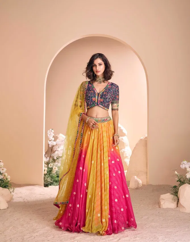 Swayamwar By Sayuri Viscose Jacquard Silk Lehenga Choli Surat Wholesale Market