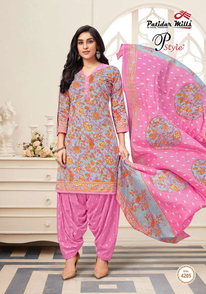 Patidar P Style 42 Latest fancy Designer Regular Wear Printed Cotton Collection