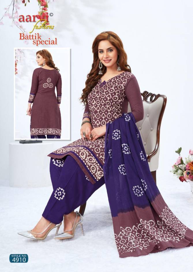 Aarvi Batik Special 13 Regular Wear Cotton Printed Ready Made Latest Collection
