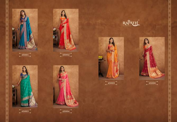 Apsara Silk By Rajpath 45001 To 45006 Series Best Saree Wholesale Shop in Surat