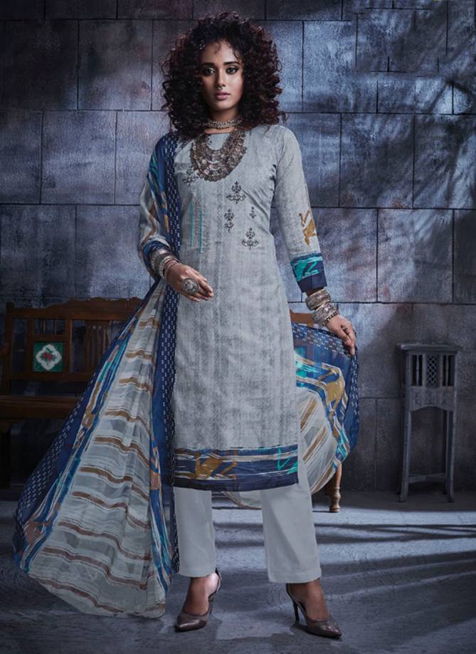 Printed Heavy Lawn New Fancy Casual Wear Salwar Suits Collection
