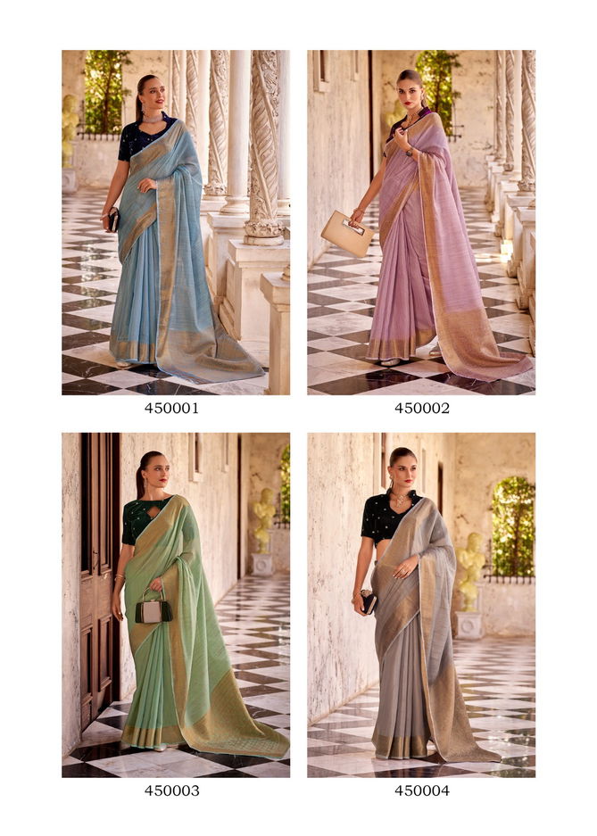 Delicate Silk By Rajpath Fancy Linen Wedding Sarees Wholesale Price In Surat