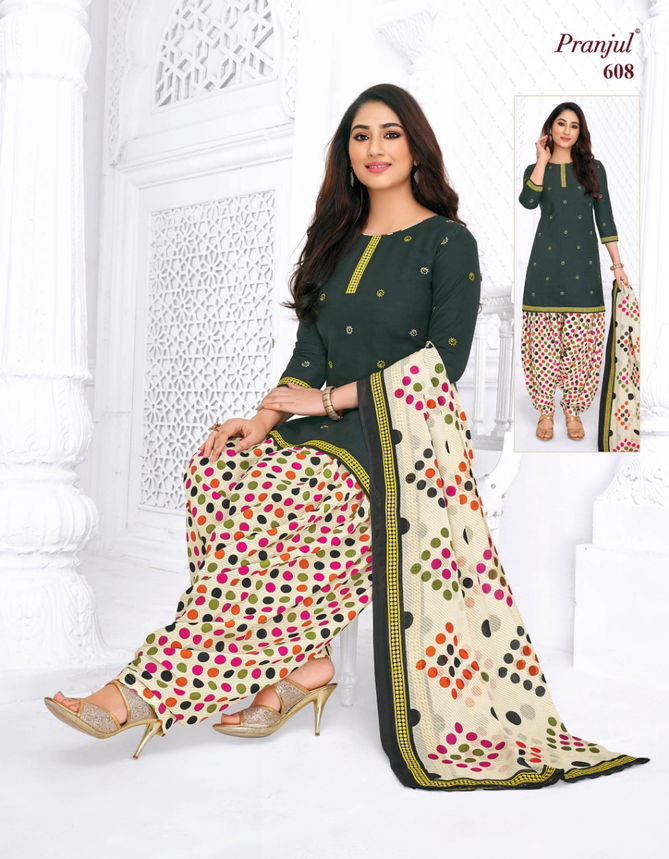 Pranjul Priyanka vol 6 Exclusive Printed Cotton Daily Wear Dress Material Collection 