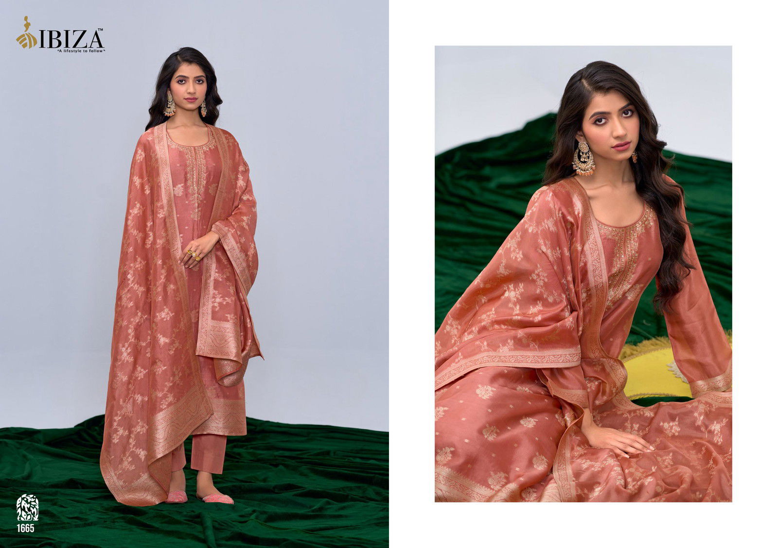 Adira Kosa Silk by Ibiza Silk Jacquard Salwar Kameez Collection