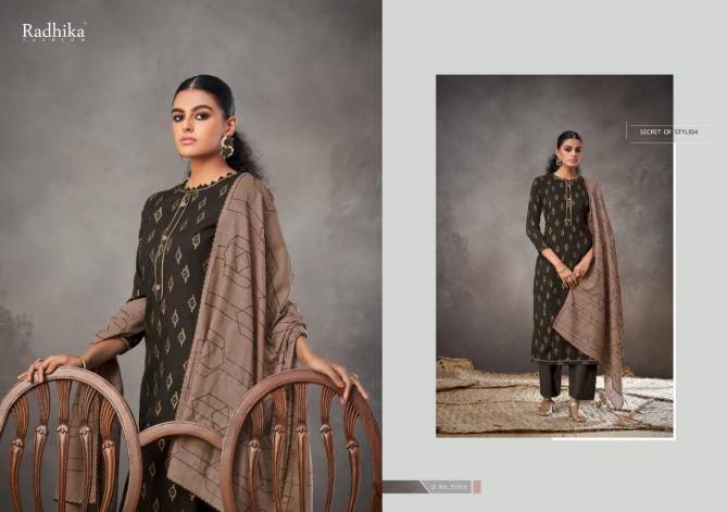 Azara Radhika Blossom 3 Printed Cotton Casual Wear Designer Dress Material Collection
