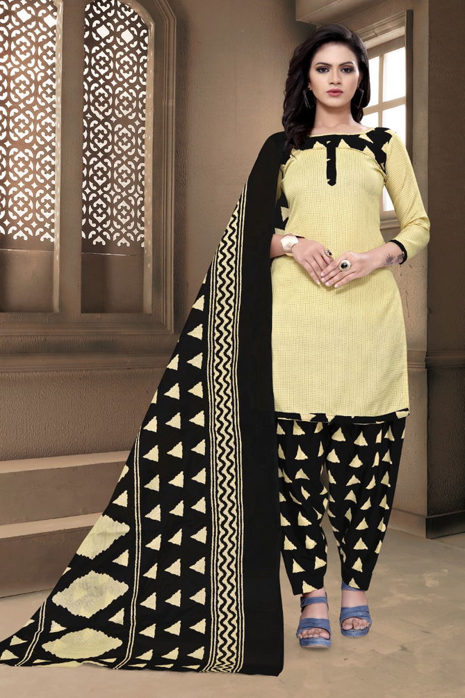 V Cotton 1 Latest Printed Cotton Regular Wear Ready Made Salwar Suit Collection  