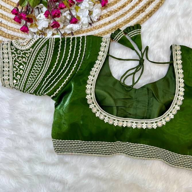 Rk Cotton Thread Work Zimi choo Embroidery Blouse Suppliers In India
