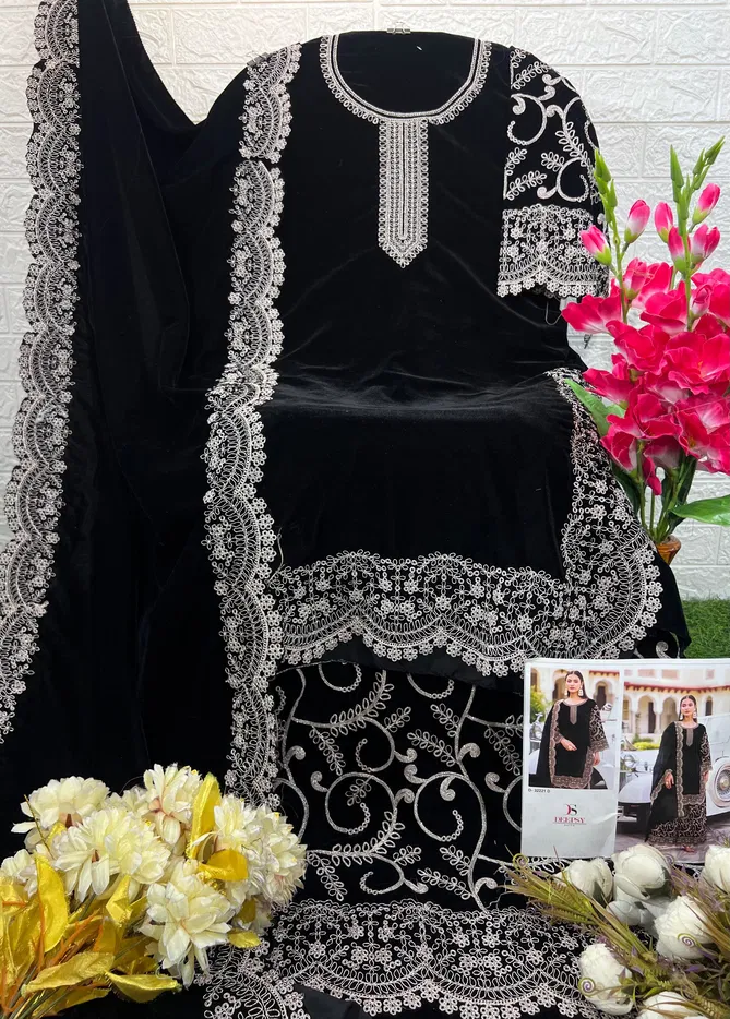 32221 Velvet 24 By Deepsy Suits Velvet Embroidery Pakistani Suits Online Wholesale