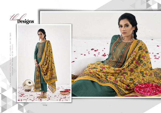 Yashika Taanya Fancy Regular Wear Cambric Cotton Printed Designer Dress Material Collection