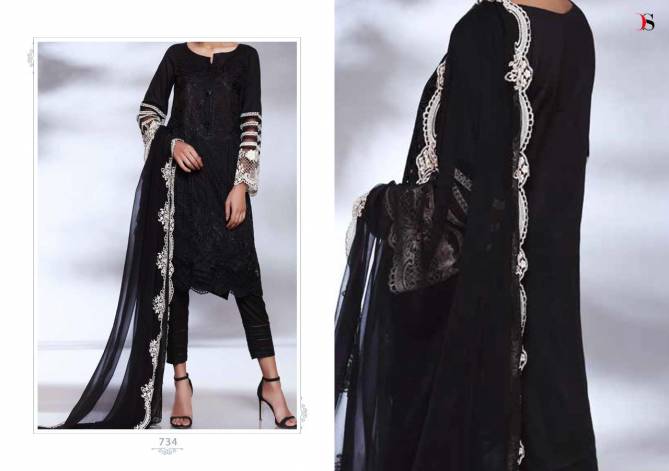 Deepsy Maria B Black Latest Fancy Designer Beauty Pakstani Salwar Suits Collection
