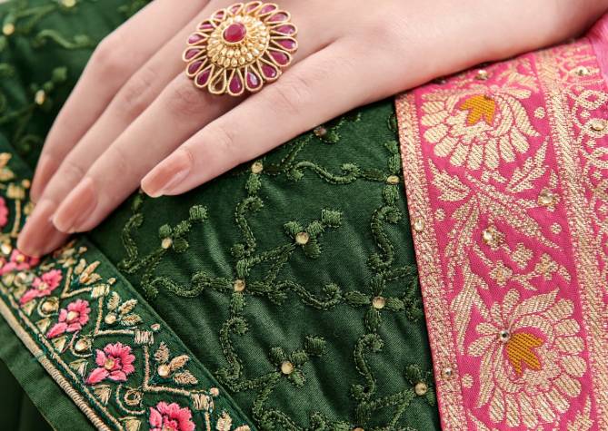 KESARI RAJOO VOL-1 Latest fancy Festive Wear Heavy Jam Silk With Embroidery Work Heavy Designer Salwar Suit Collection