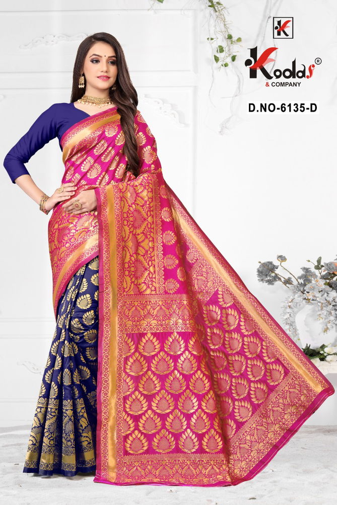 Suzuki 6135 Casual Wear Silk Designer Fancy Sarees Collection
