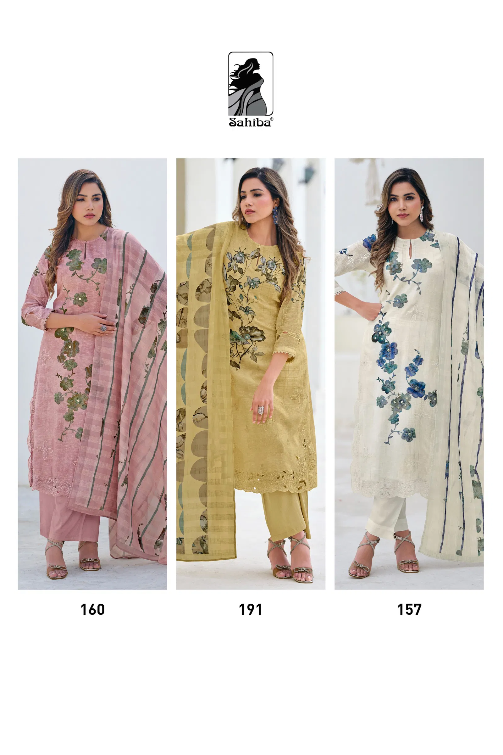 Zainy By Sahiba Linen Digital Printed Dress Material Wholesalers In Delhi