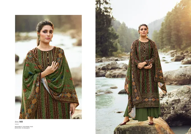 Nitya Velvet Vol 1 Latest Designer Full Printed Stylish Dress Material Collection 