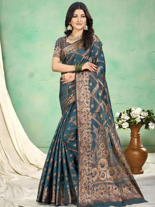 Shakuntala By Bunawat Silk Wedding Wear Saree Wholesale Price In Surat