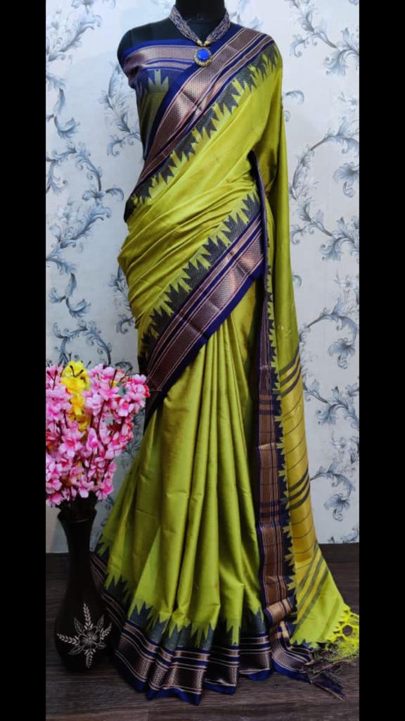 Redolence Prachi Exclusive Latest Festive Wear Function Wear Cotton Silk Designer Saree Collection