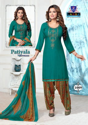 Arihant Lassa Patiyala Express Cotton Printed Dress Material Collection
