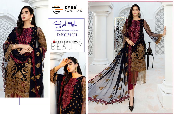 Cyra Sehrish Latest Heavy Designer Heavy Worked Pakistani Salwar Suits Collection