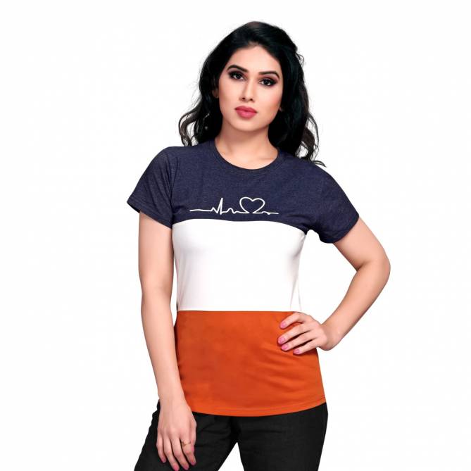 Tanseil T-Shirts Casual Wear Pure Cotton Wester Top Collection
