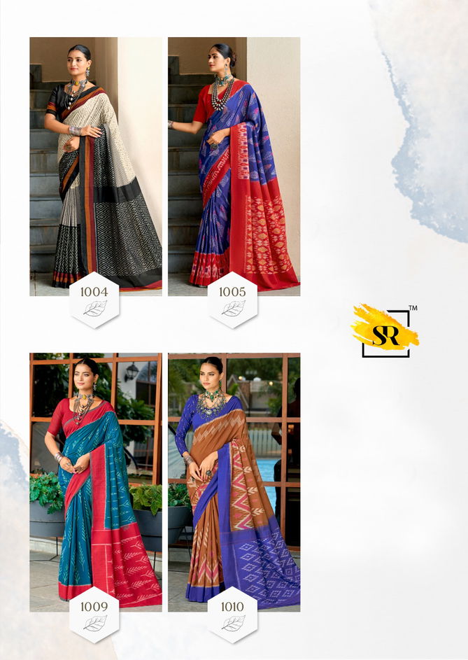 Barkha Plus By Sr Mul Mul Cotton Printed Daily Wear Saree Wholesalers In India