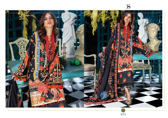 Elan Deepsy Pure Jam Cotton Printed Pakistani Salwar Suit Collections