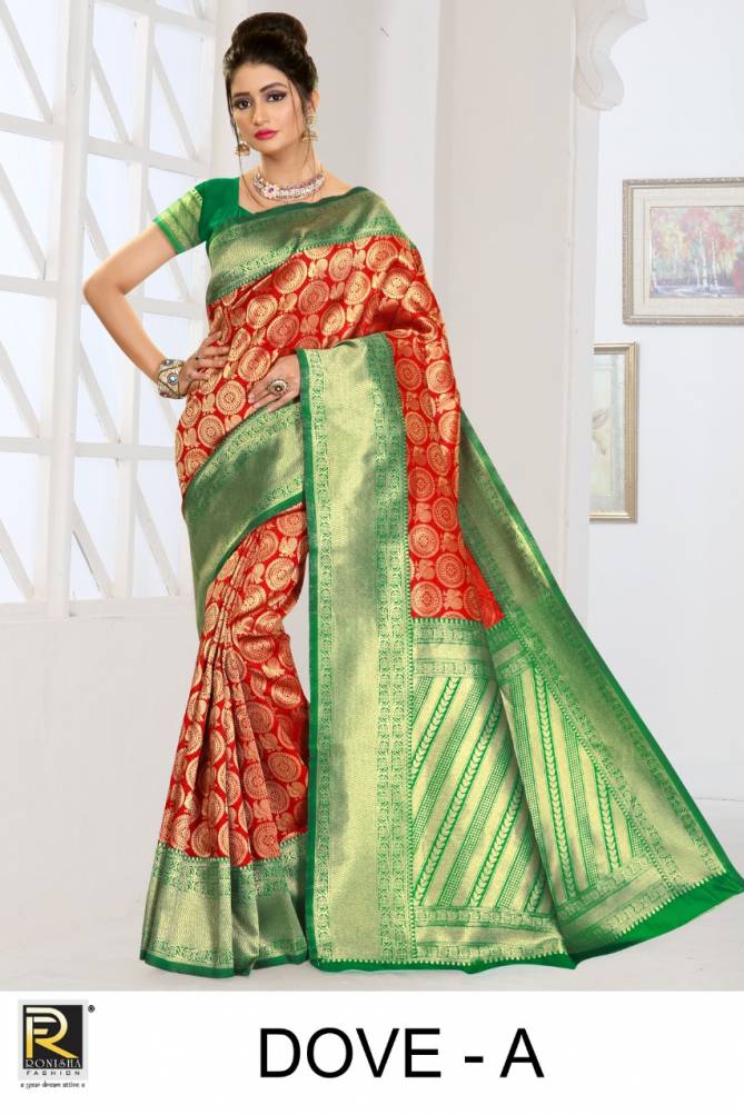 Ronisha Dove 2 Festive Wear Premium Silk Designer Saree Collction