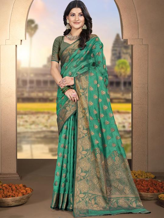 Shakuntala Vol 2 By Bunawat Silk Wedding Wear Saree Exporters In India