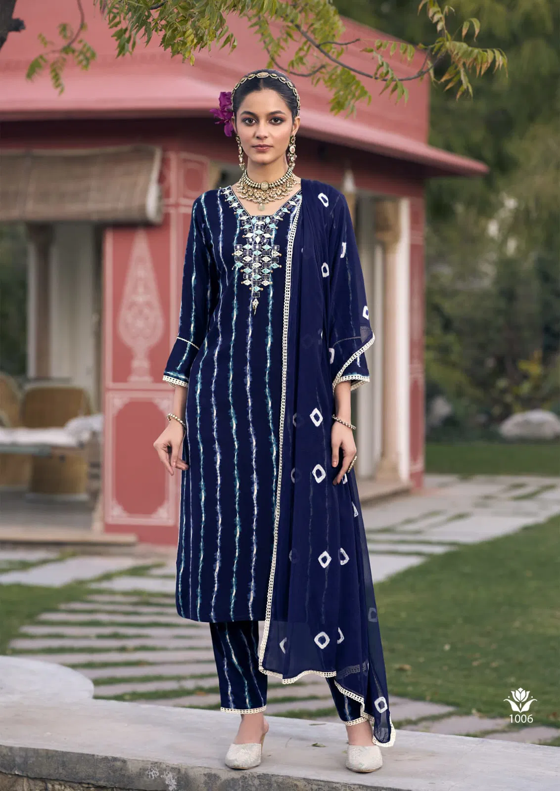 Lizaa By Karissa Rayon Printed Kurti With Bottom Dupatta Wholesalers In Delhi