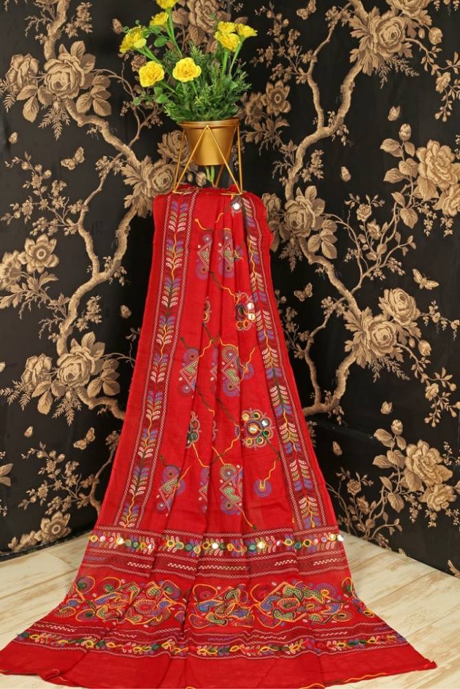 Exclusive Navratri Special Collection Of Embroidery Work Dupatta 