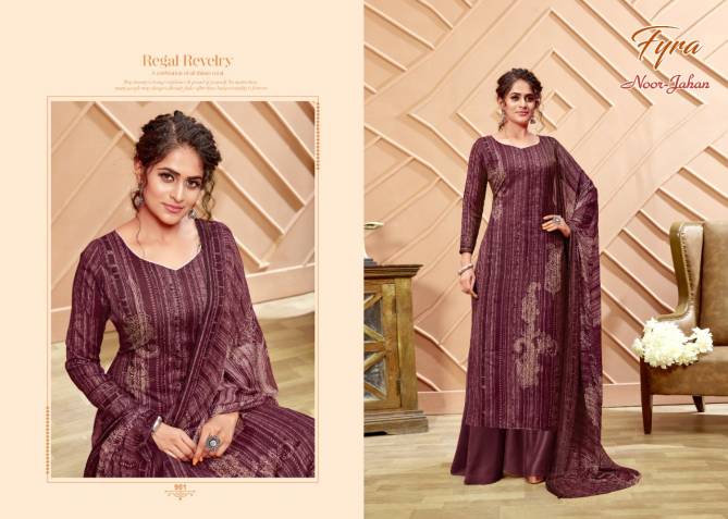 Fyra Noor Jahan Soft Cotton casual Wear Designer Dress Material Collection
