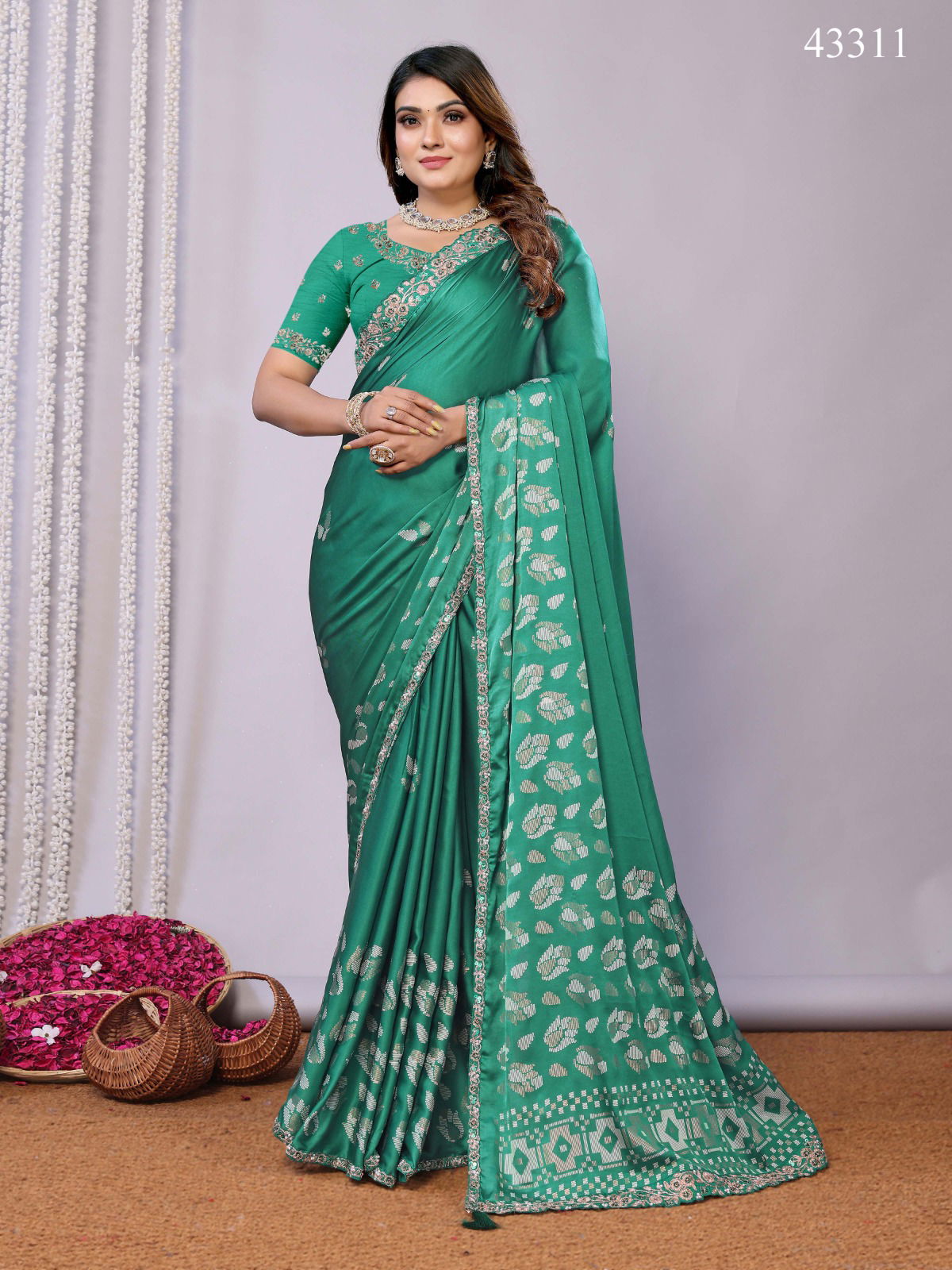 Norita Saumya Vol 1 By Mahotsav Designer Saree Wholesale Shop In Surat