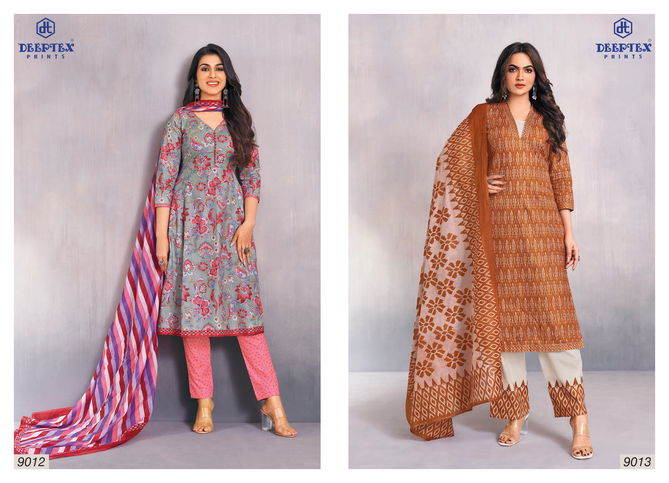 Deeptex Miss India Vol 90 Printed Cotton Dress Material Exporters In India