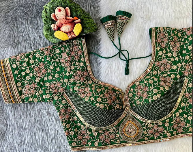 Palak By Ruhi Bridal Wedding Wear Blouse Suppliers In India