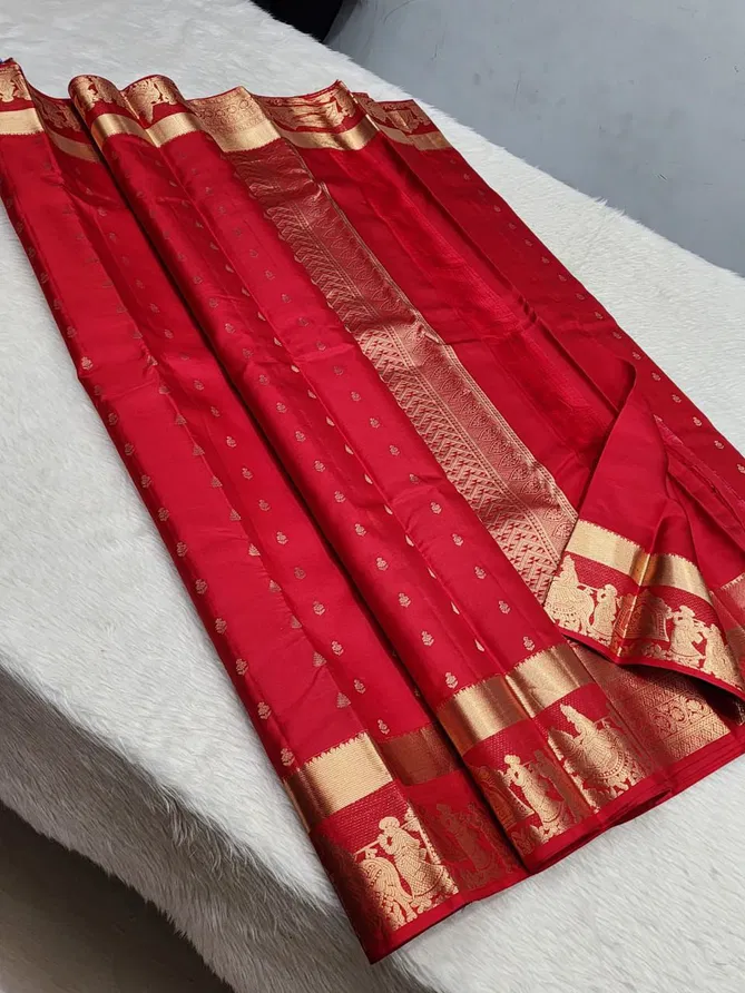 Palkhi 3 By Aab Art Silk Jacquard Border Wedding Wear Saree Orders In India