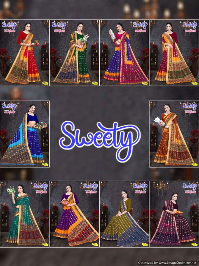 Sweety Vol 2 By Ganesha Daily Wear Cotton Printed Saree Wholesale Market In Surat