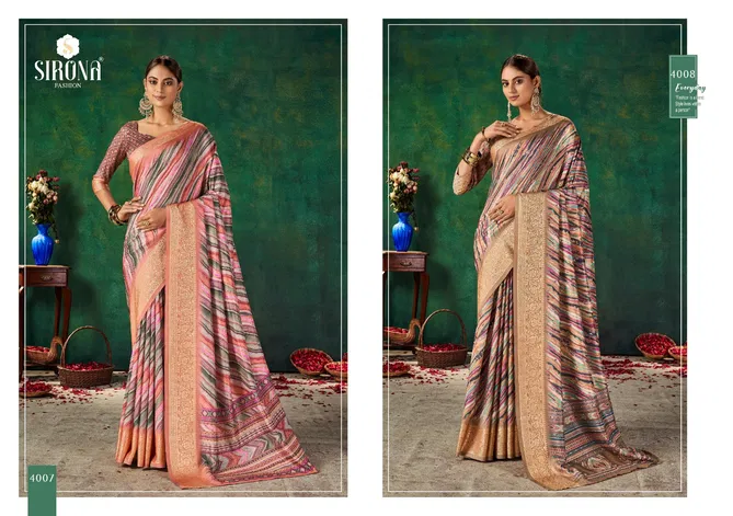 Sangeet By Sirona Velvet Tusser Silk Sarees Wholesale Shop In Surat