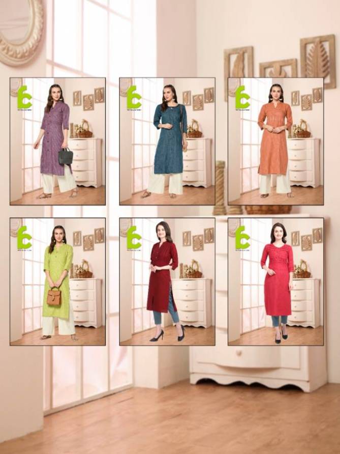 FC Exclusive Collection Of Designer Rayon Flex Casual Wear Kurti `