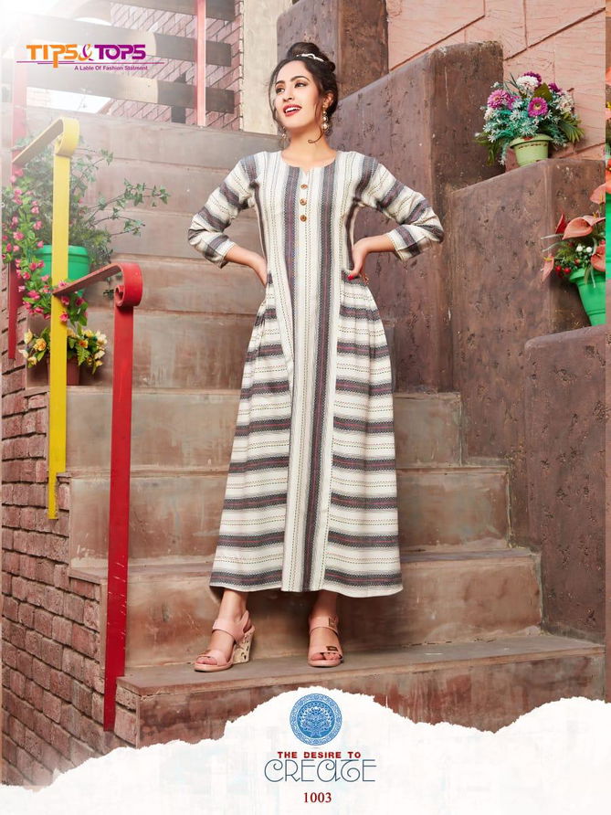 Tips and Tops Jolly Latest Designer Casual Wear Kurtis Collection 