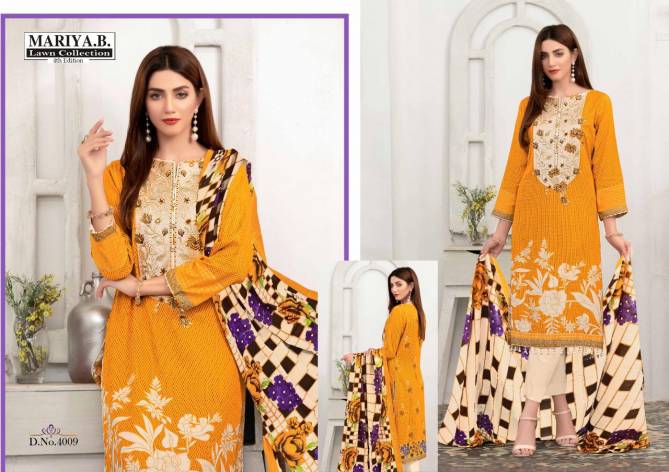 Mariya B Lawn Latest fancy Designer Casual Wear Collection Edition 4 Karachi Dress Material Collection
