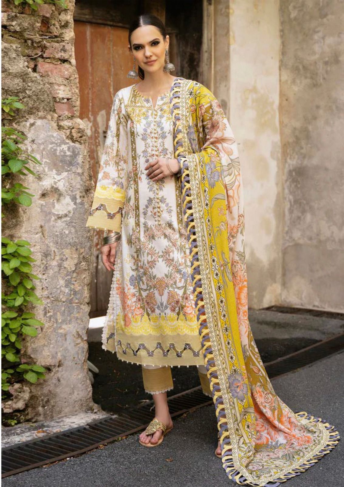 Rang Rasiya Vol 2 By Hala Cotton Printed Pakistani Dress Material Suppliers In India