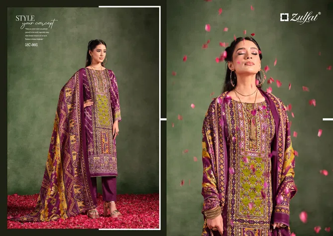 Raabta Vol 2 By Zulfat Jam Cotton Dress Material Wholesale Shop In Surat