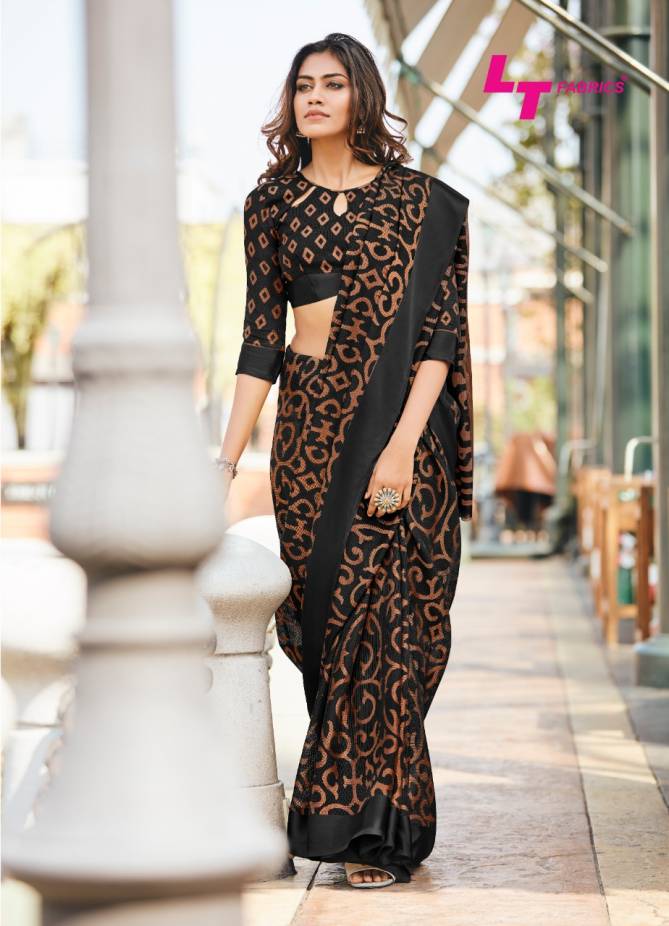 Lt Guzarish Latest fancy Designer Festive Wear Silk Soft Brasso Silk Stylish Saree Collection
