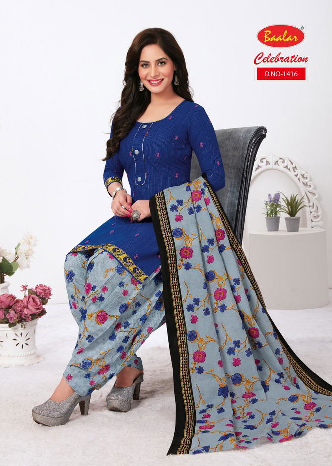 Baalar Celebration Patiyala Special 14 Cotton Printed Ready Made Collection
