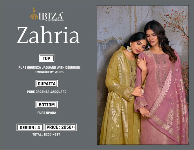 Zahria By Cinderella Orgenza Printed Salwar Kameez Orders In India