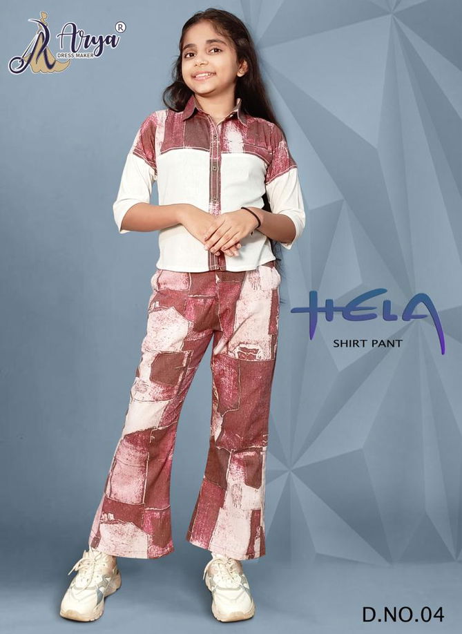 Hela Kids Shirt Pant Girls Wear Catalog