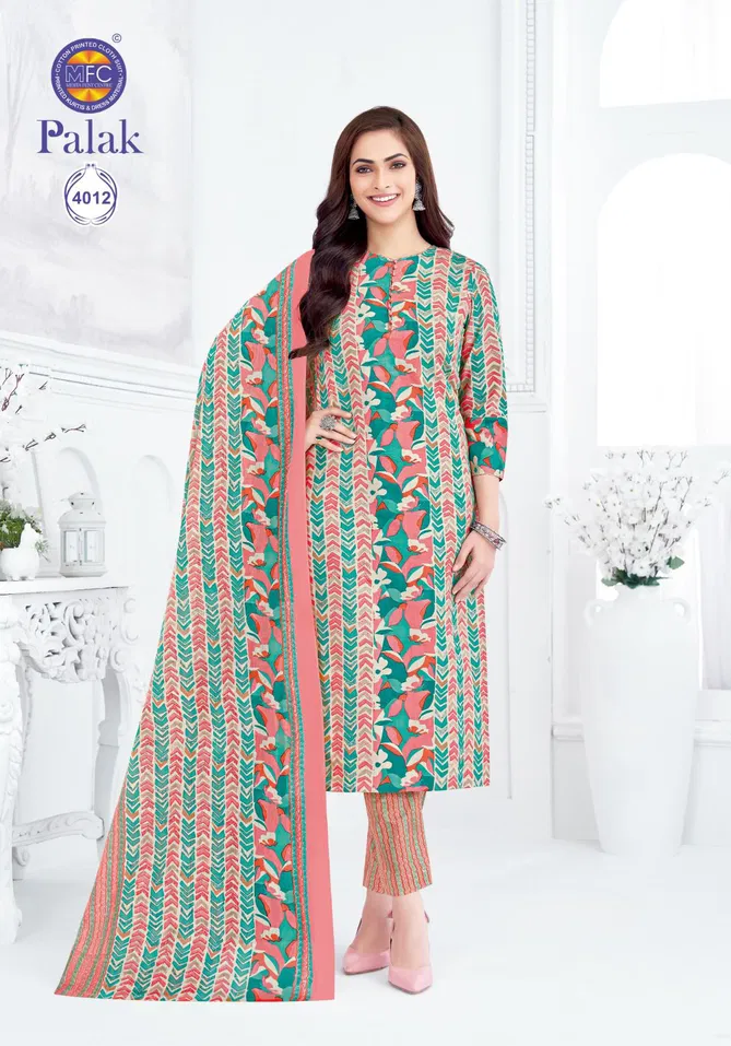 Palak Vol 4 By Mfc Lawn Cotton Printed Dress Material Online Wholesale