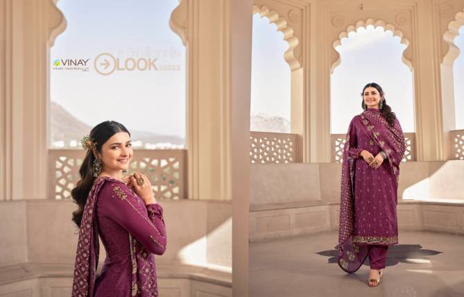 Vinay Royal Crepe 36 Heavy Festive Wear Silk Fancy Designer Salwar Kameez Collection